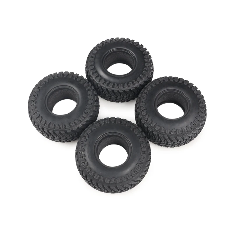 

FBIL-4Pcs 107Mm 1.9 Inch Rubber Rocks Tires / Wheel Tires for 1:10 RC Rock Crawler Axial SCX10 90047 D90 D110 TF2 Traxxa S TRX-4
