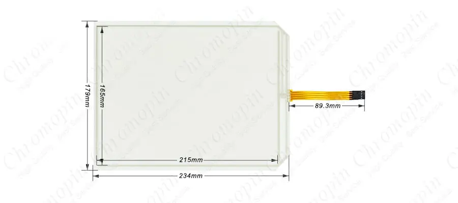 para uniop40 eTOP40C-0050 touchscreen com a película