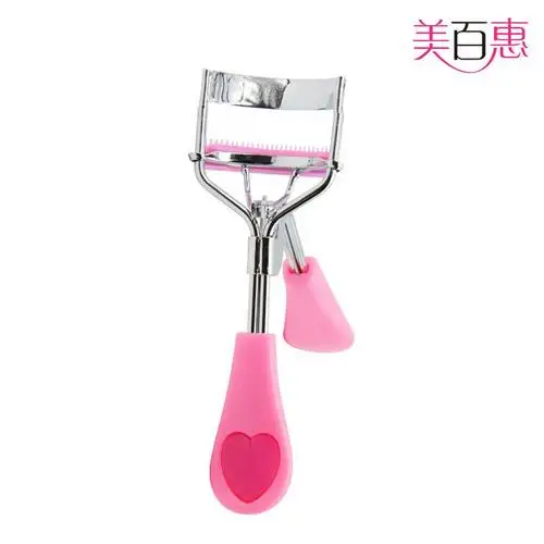 Pink handle 13 цветов прочные бигуди для ресниц профессиональные щипцы для завивки ресниц Черный Розовый Зеленый Пинцет для ресниц косметика - Цвет: Pink handle