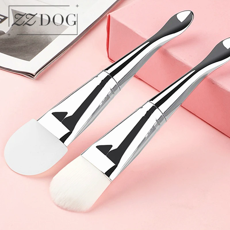 Best Offers Makeup-Brush Cosmetic-Tools Foundation Facial-Mask Fiber ZZDOG Silicone Liquid Portable lbQKMOljarJ