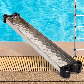 

1pc Pool Escalator Step Stainless Steel Swimming Pool Ladder Rung Steps Replacement Escalator Pedal Swimming Pool Supplies