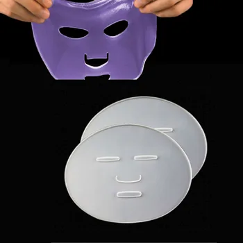 

1ps Silicone PVC white Mask Mould Facial Mask Tray Vegetable Masks Machine Maker Ma Reuseable Mask Making DIY Tool