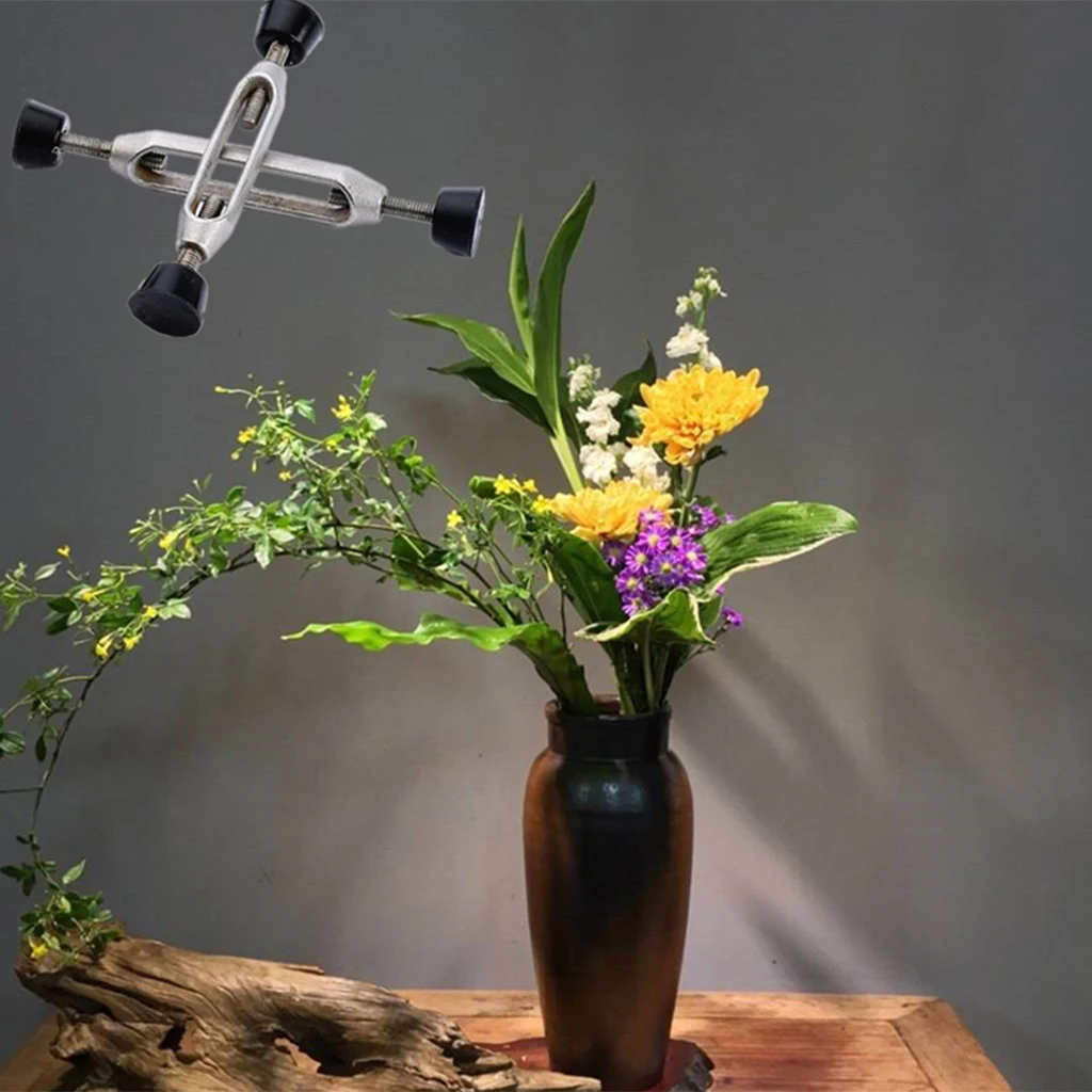 Adjustable Flower Arrangement Fixing Tool Ikebana Flower Branch Fixer Stick Easy Modeling Fixing Tool Flower Branches Divider