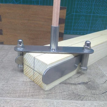 

Marking Center Finder Woodworking Hand Tool Centering Scriber Marking Gauge Scribers Mark Center Alignment Line Carpenter Tools