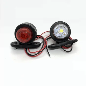 

12-24V DC Side Marker Lights Parts Trailer 2-LED Super bright Waterproof 4Pcs