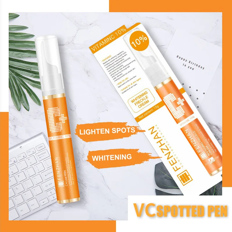 Vitamin C Essential Liquid Freckle Removal Whitening Moisturizing Essence  Cream WH998|Serum| - AliExpress