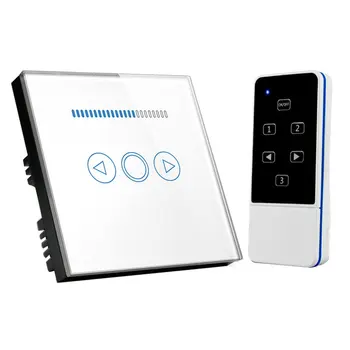 

Touch Light Switch LED Wall Light Glass Panel Switch Remote Control Switches Wall Light Switch High Sensitive Glass Panel