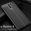 Pour Xiaomi Redmi 9 étui pour Redmi 9 Capas coques pare-chocs en cuir pour Fundas Redmi 9 A Note 8 T Pro 9 S Mi 10 Note Lite couverture ► Photo 1/6