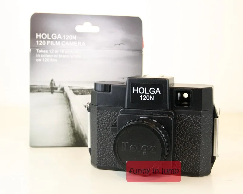 Black HOLGA120 камера среднего формата 120N/N Черный цвет Ломография Lomo Kodak Fujifilm - Цвет: Black