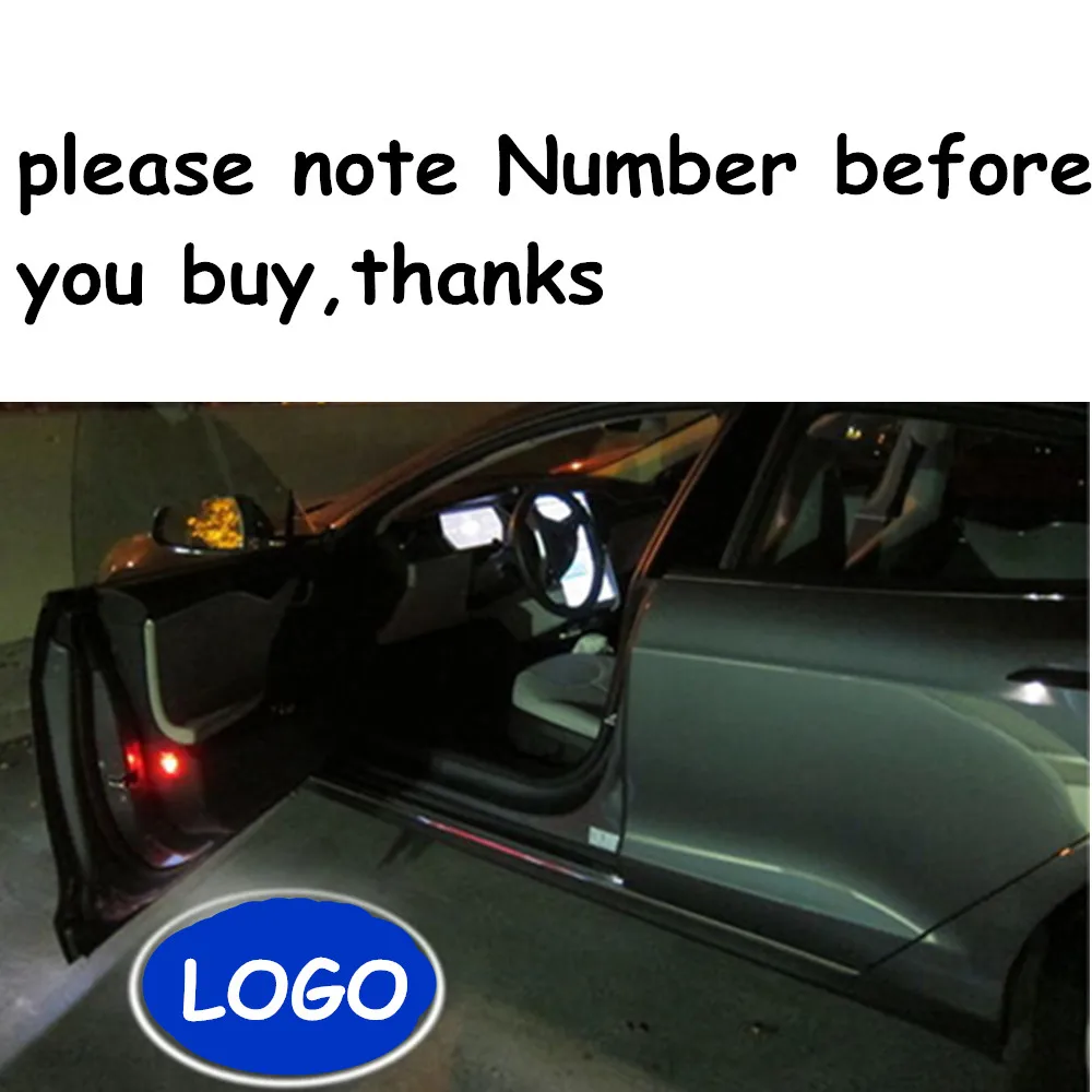 

2pcs car door welcome light check the part number before you buy.