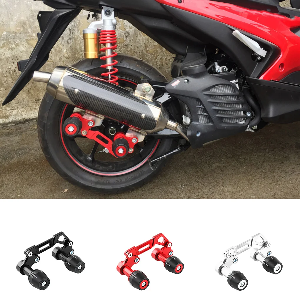 Замена для YAMAHA NVX NMAX155 XMAX300 PCX AEROX Мотоцикл с ЧПУ Регулируемая выхлопная труба рамка Ползунки