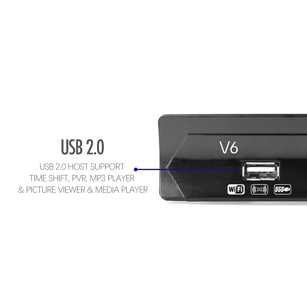 Новейший спутниковый ТВ приемник DVB S2 HD 1080P Европейский декодер поддержка youtube