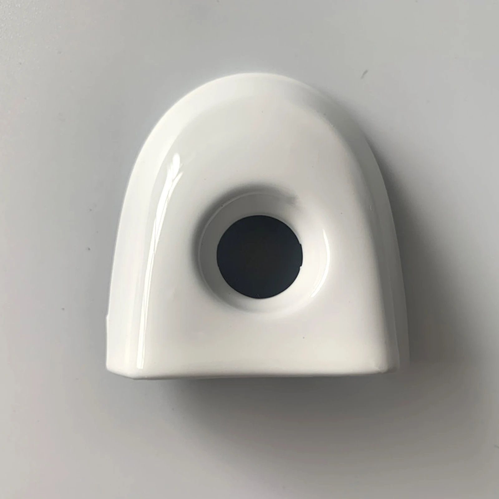 Branco Door Lock Cover com Key Hole, Fit para Nissan Juke e Micra