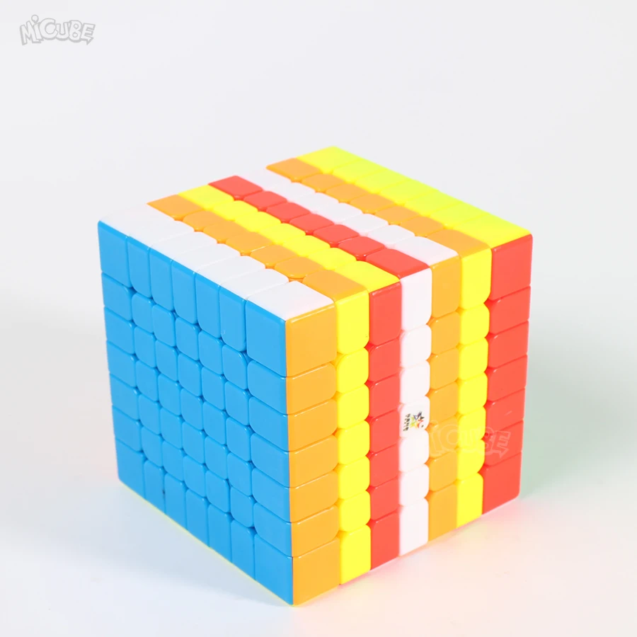 7x7x7 куб головоломка MagicYuxin маленькая Магия 7x7 куб магнитный и Regualrl без наклеек магнит Cubo Magico M Детские игрушки подарок