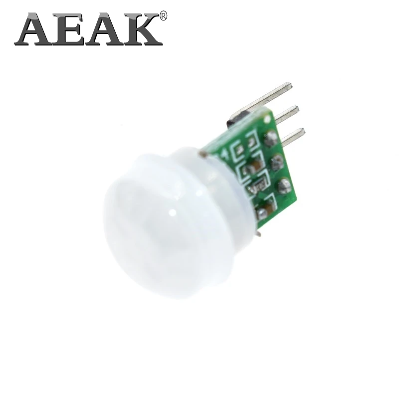 AEAK миниатюрный пироэлектрический инфракрасный PIR датчик движения человека