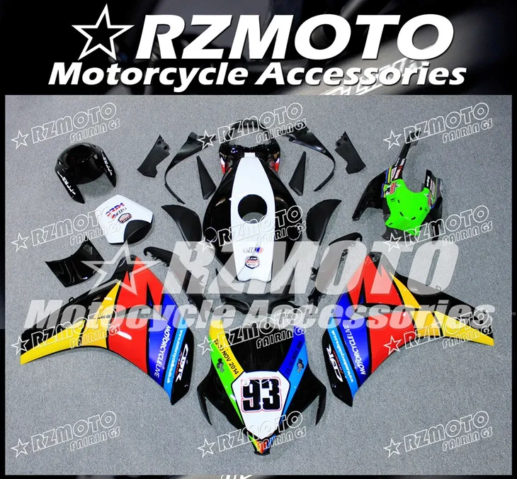 New ABS Plastic Injection Mold Full Fairing Kit Bodywork fit for HONDA CBR1000RR 1000RR 2008 2009 2010 2011 Custom Cool 93