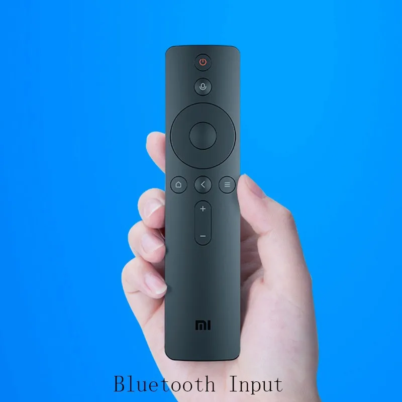 Tanie Oryginalny Xiao mi mi głos pilot zdalnego sterowania Bluetooth 4.2 zasilany pilot zdalnego sterowania dla Xiao mi telewizor Smart TV Box zwiększona wersja