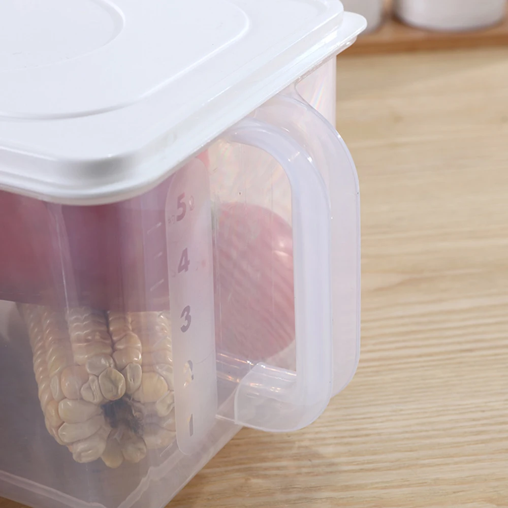 Kitchen Food Storage Box Storage Tank Airtight Storage Container with Lids Sealed Cans for Fruits Coarse Cereals Grains Snacks