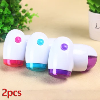 

2Pcs Lint Shaver Electric Clothes Pill Fluff Remover Fabrics Sweater Fuzz Lint Removers Stainless Steel