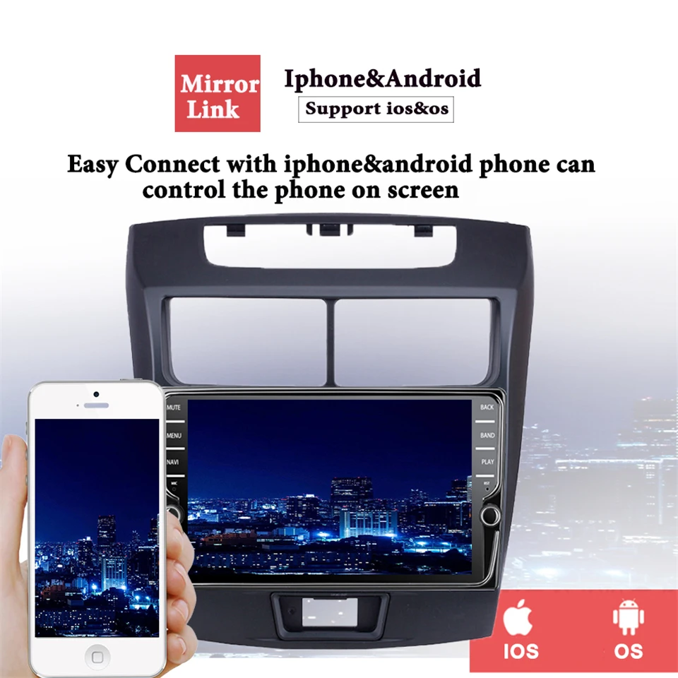 8 core Android 10 Car radio head unit HU For Toyota Avanza Xenia 2015 2016 2017 2018 Car GPS Navi monitor with Carplay rds dsp