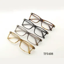 

Tom for Optical Eyeglasses Frame Fashion Oversized square Acetate Women Men Reading Myopia Prescription TF EyeGlasses With Case
