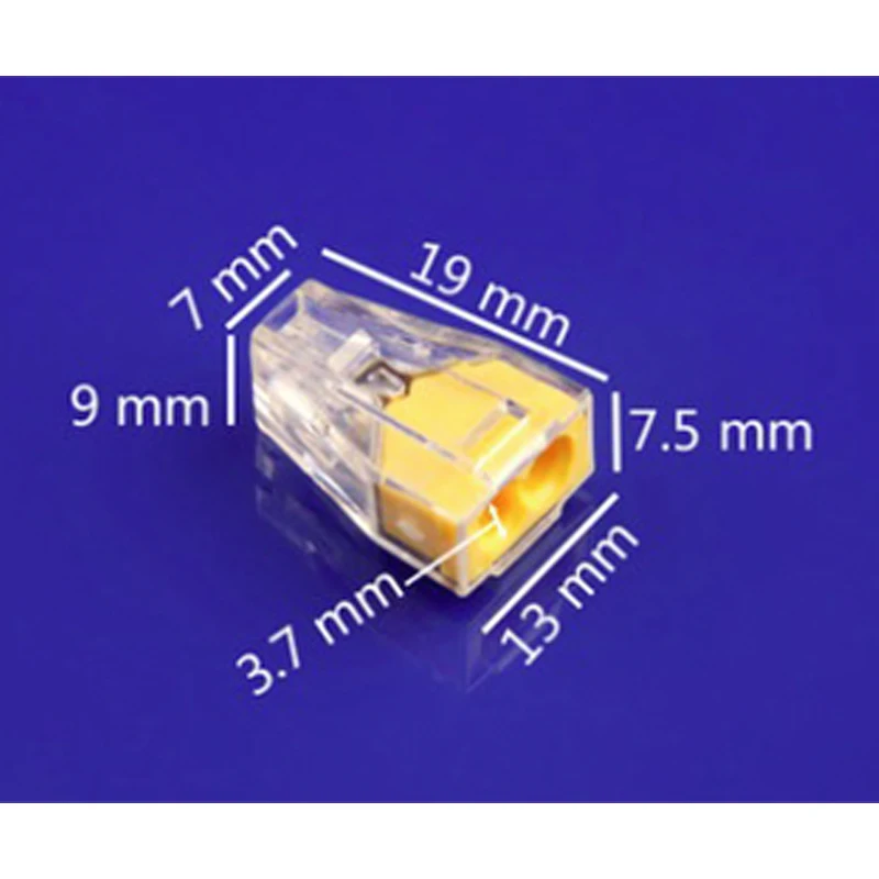 

10PCS PCT-102 2pin cable wire wiring connecting connector for lamp wire connector GLOBAL SHOPPING FESTIVAL Sale ends in 1d18:34
