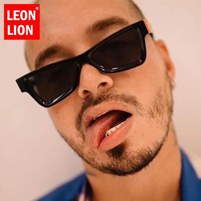 

LeonLion 2023 Cateye Sunglasses Men Brand Designer Vintage Eyewear Men/Women Retro Triangular Glasses Men Gafas De Sol Hombre