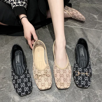 

Women Loafers Shoes Summer Slip on Loafers Flower Breathable Womens shoe Soft Comfortable Woman Footwear Air Mesh Zapatos Hombre