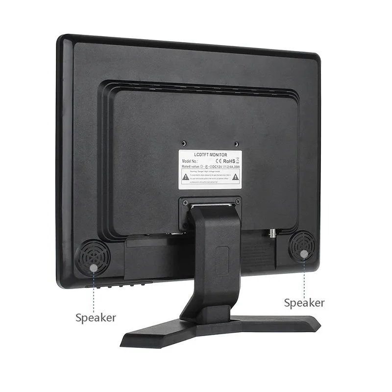 1024*768 touch lcd monitor 15 inch touch screen computer monitor with 4 wire resistive touch screen AV/BNC/VGA/HDMI/USB input