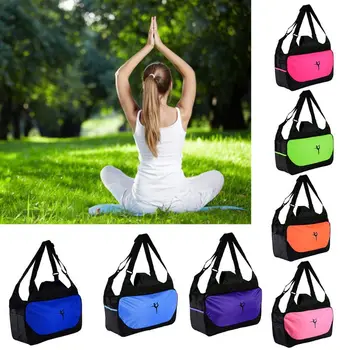 

Fashion Women Yoga Mat Bag Tote Holder Waterproof Shoulder Bag Unisex Casual Carrying Gym Fitness Handbag Case New 7 Colors