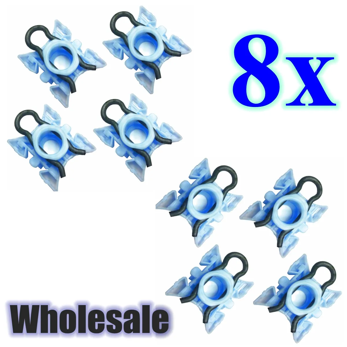 

SET4REG8496 8PCS Window Regulator Sliding Pivot Clip Auto Fastener for Volvo 740 940 960 S80 S90 V70 V90 XC70 XC90 2003-2009