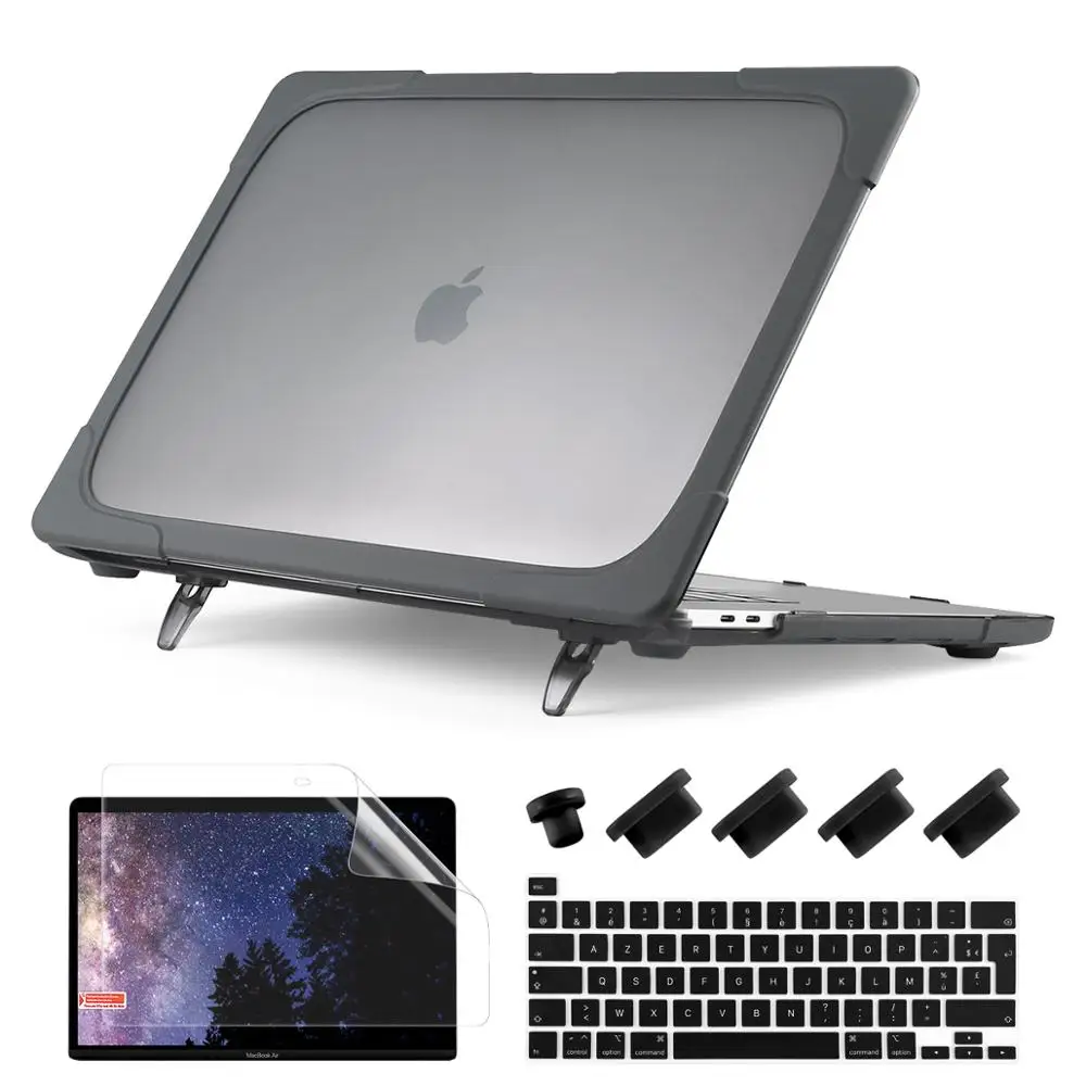 Противоударный чехол с подставкой для MacBook Pro Retina 13 15 дюймов 2019/ Air 11 3 2020 A2179 A2289