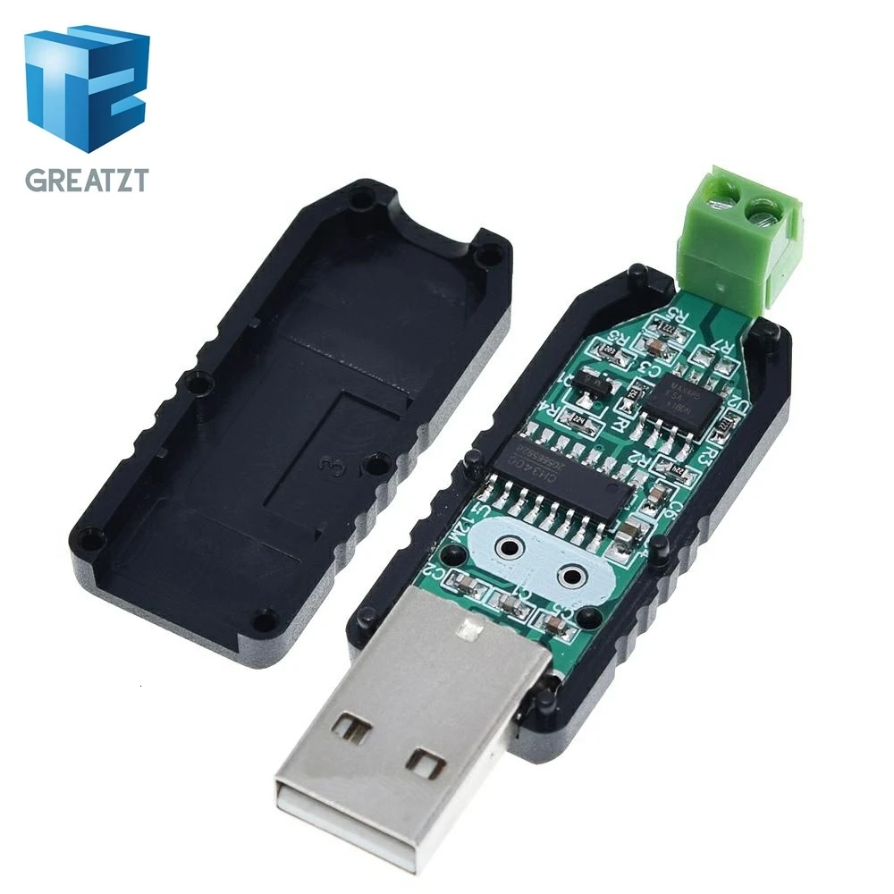 Переходник GREATZT с USB на RS485 485 поддержкой Win7 XP Vista Linux Mac OS WinCE5.0 | Электронные