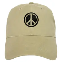 Оригинальная винтажная бейсболка со знаком мира