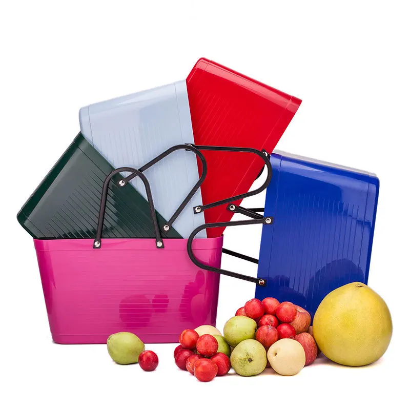 

Promise of 2019 New Style Spring Solid Color Western Style Gel Bag Large Size Trend Women's Shopping PVC Hand Basket Bag
