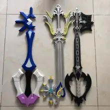 3 стиля Kingdom Hearts Sora Бессердечный гигантский ключ тени оружие ключ косплей меч