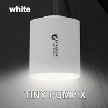Mini elektrikli şişme pompa Ultralight USB şarj çok fonksiyonlu açık hava pompası 3 modu kamp ışık
