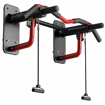 

1 Set Indoor Wall Fitness Horizontal Bar Pull Up Bar Heavy Duty Pull-Ups Chin-Up Bar Horizontal Fitness Bar Gym Equipment
