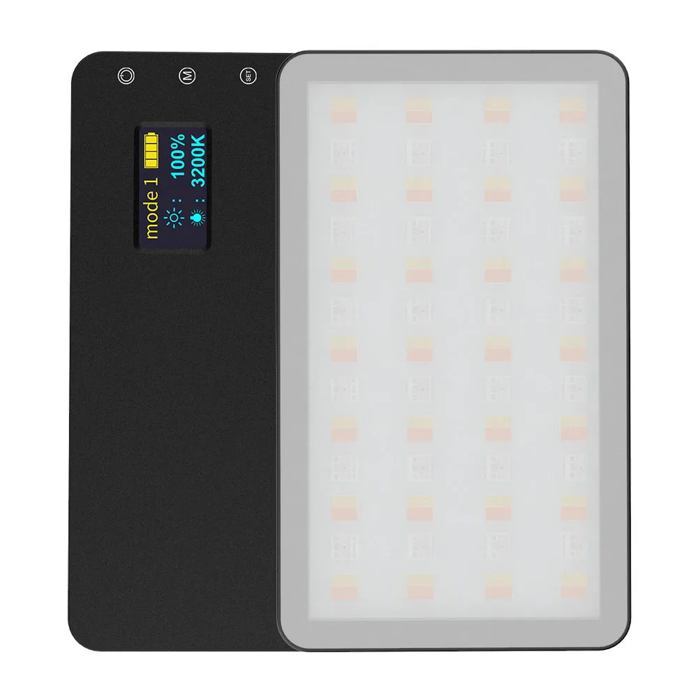 VILTROX Weeylife RB08P Mini Video LED Light RGB 2500-8500K Portable Fill Light Built-in Battery for