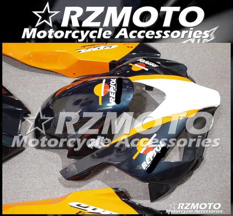 ABS мотоцикл обтекатель комплект для HONDA CBR1000RR 2004-2005 год кузов литья под давлением Магазин № 1320
