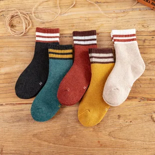 Summer New Style CHILDREN'S Socks Combed Cotton Plain Color High Screw Type Men And Women Children Short Socks Solid Color BABY'