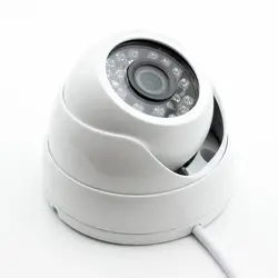 Металлическая белая Водонепроницаемая HD 1080P CCTV ip-камера безопасности 2MP цветная ONVIF H.265 H.264 XMEye