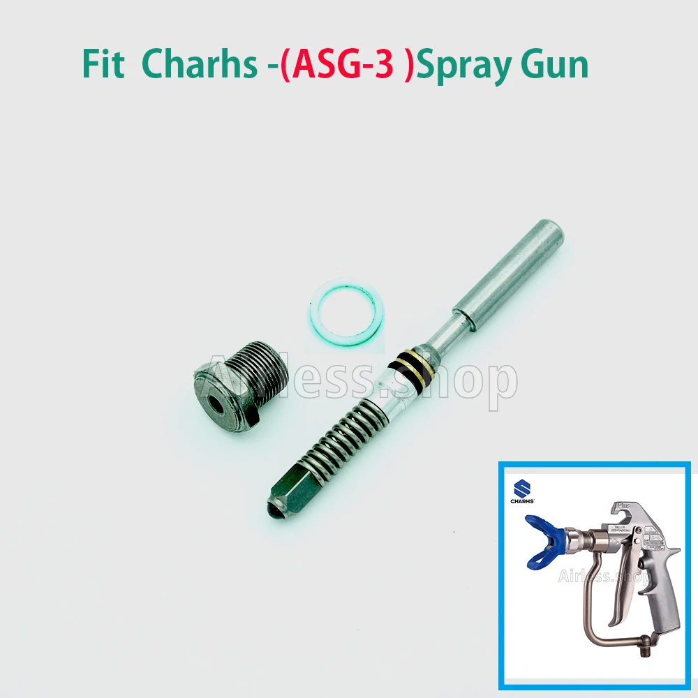US $13.20 CHARHS Airless Sprayer Gun 5000psi with airless tips guard 246240 4 Finger Trigger suit for airless paint sprayer