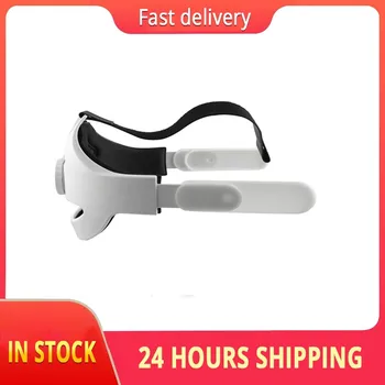 

For Oculus Quest 2 Accessories Headband Strap For Oculus Quest 2 VR Headset Adjustable Head Strap Non-slip VR Helmet Belt