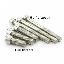 M8 M10 M12 201 Stainless Steel Screws Allen Hex Socket Head  Bolt Fastener