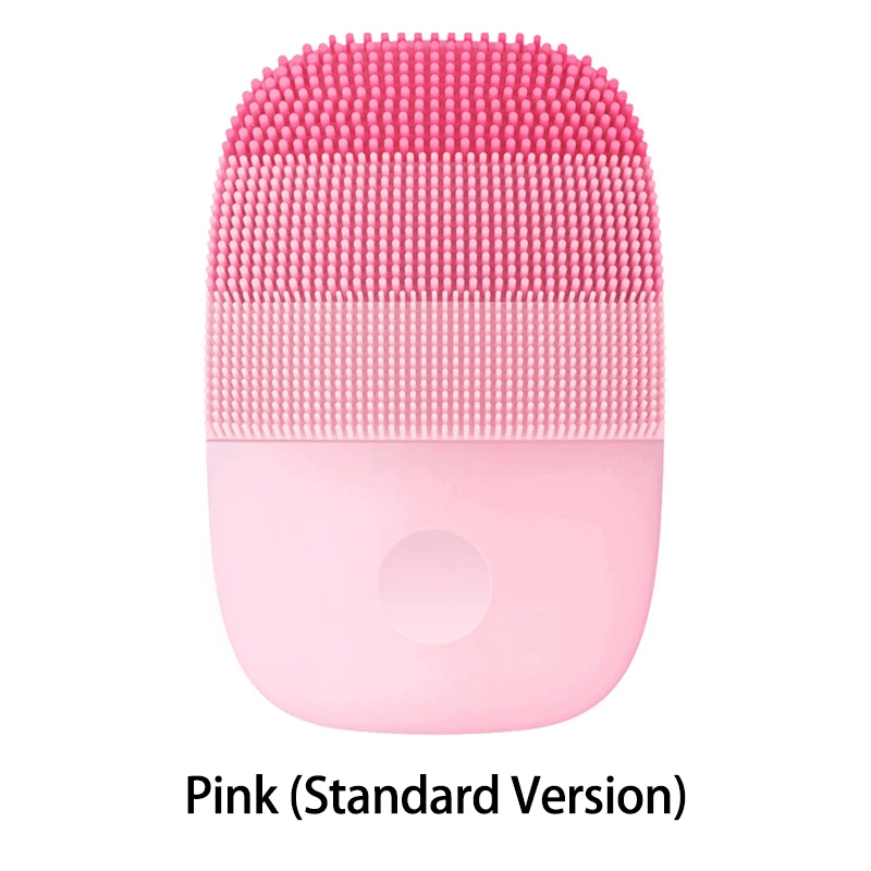 Новое обновление Mijia Inface Очищающая щетка для лица электрическая звуковая Глубокая чистка кистей IPX7 водонепроницаемый 5 режимов - Цвет: STD Pink