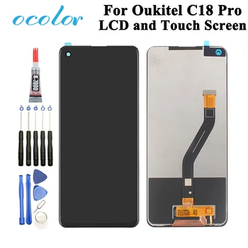 

ocolor For Oukitel C18 Pro LCD Display And Touch Screen 6.55" Digitizer Assembly Replacement With Tools For Oukitel C18 Pro