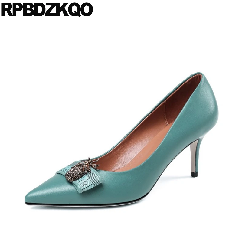 black and turquoise heels