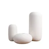 Ceramic Vase Decoration for Tea House Hotel, Zen Style Flower Drying Device, Modern and Simple, Living Room and Porch Decoration 3