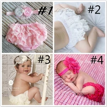 Детские хлопковые шорты с рюшами; милые кружевные подгузники для новорожденных; шаровары; штаны с цветочным принтом для фотосессии; детское нижнее белье для дня рождения; для малышей 1-го года